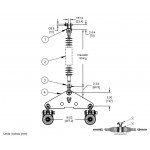 I-String Assembly - Tangent Suspension, Twin-Bundle Conductor, 25K